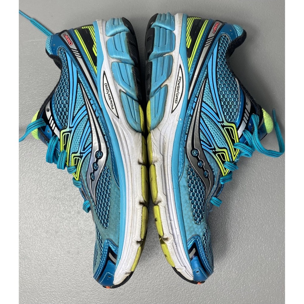 Saucony Omni 14 S10270-2 Women US 7.5 Running Shoes Blue White Athletic Sneakers - Picture 8 of 13